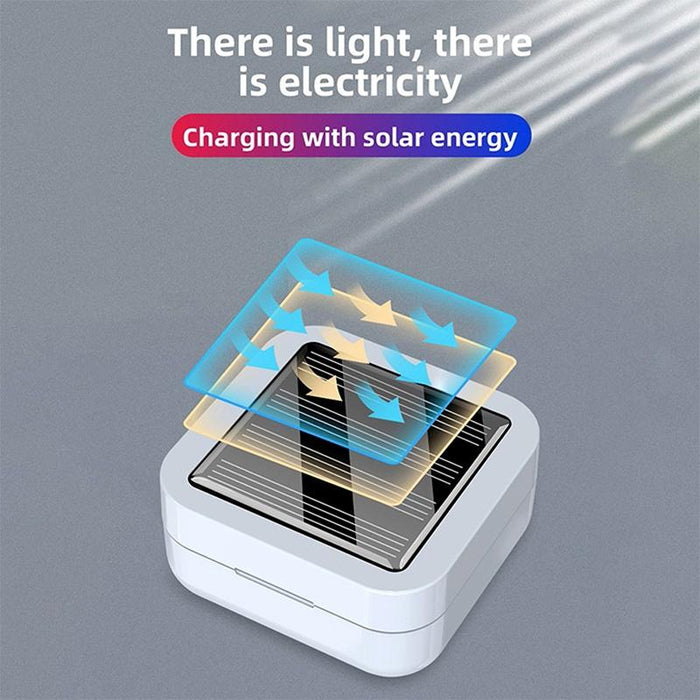 Air6 Plus Mini Solar Charging Sport Wireless Bluetooth 5.0 Earphone With Charging Box