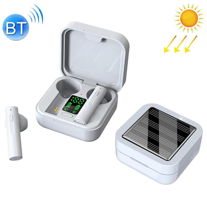 Air6 Plus Mini Solar Charging Sport Wireless Bluetooth 5.0 Earphone With Charging Box