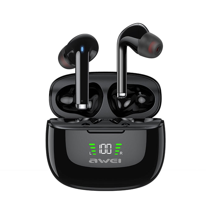 Ta8 Anc Active Noise Reduction Wireless Bluetooth 5.0 Earphone Black