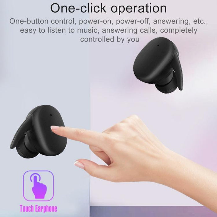 Ipx Waterproof Wireless Bluetooth 5.0 Earphone With 300Mah Magnetic Charging Box