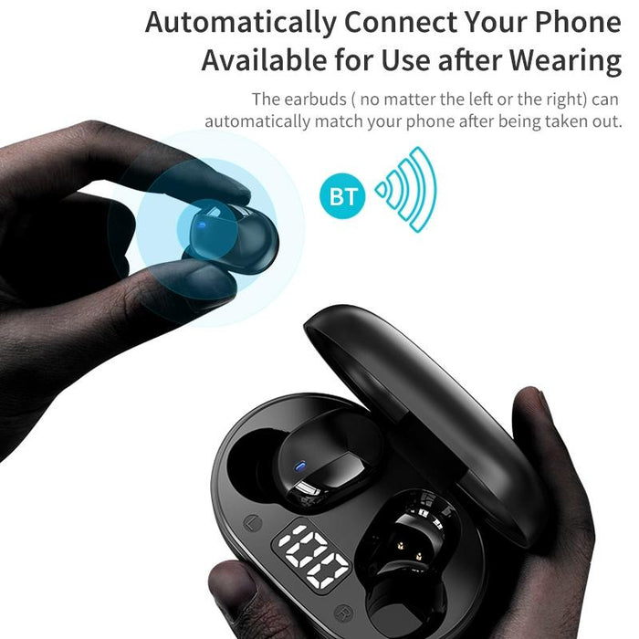 Eb62 Tws Mini Bluetooth Earphone With Magnetic Charging Box