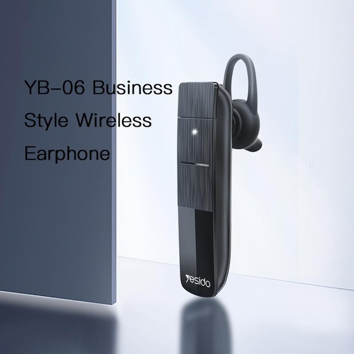 Yb06 Unilateral Business Ear-Mounted Wireless Bluetooth Earphone