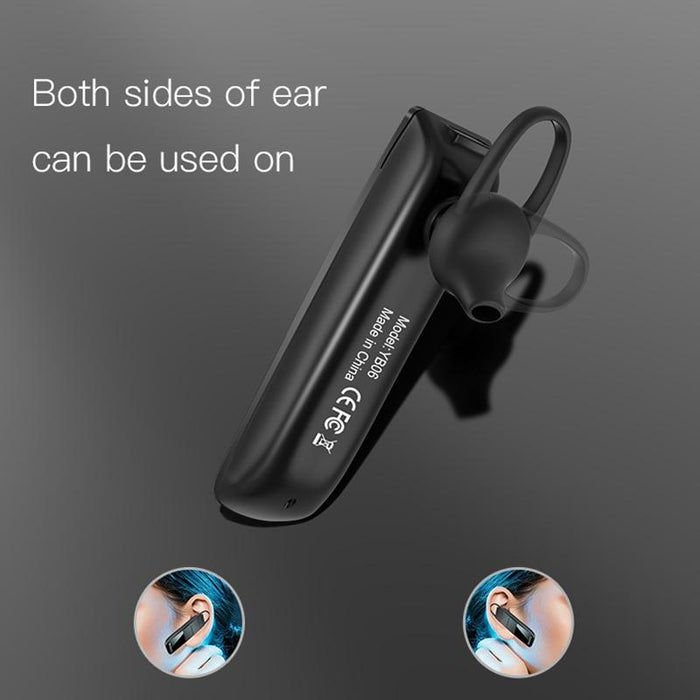 Yb06 Unilateral Business Ear-Mounted Wireless Bluetooth Earphone