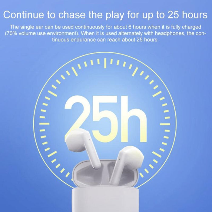 Wireless Bluetooth Earphone White