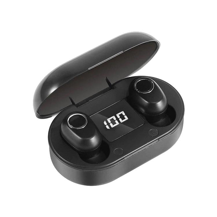 Dt-13 Wireless Two Ear Bluetooth Headset Supports Touch & Smart Magnetic Charging