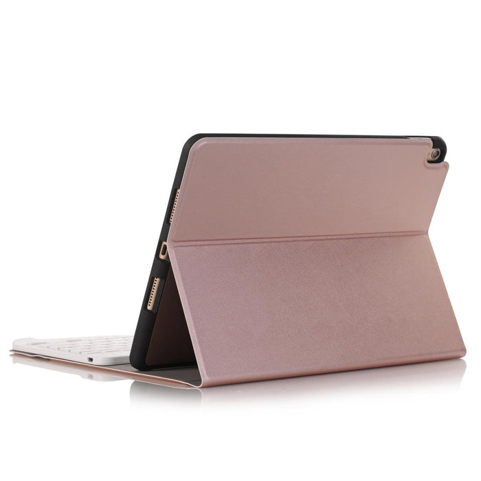 A09B Bluetooth 3.0 Ultra-Thin Abs Detachable Bluetooth Keyboard Leather Tablet Case For Ipad Air / Pro 10.5 Inch 2019 With Pen Slot & Holder