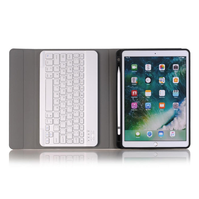 A09B Bluetooth 3.0 Ultra-Thin Abs Detachable Bluetooth Keyboard Leather Tablet Case For Ipad Air / Pro 10.5 Inch 2019 With Pen Slot & Holder