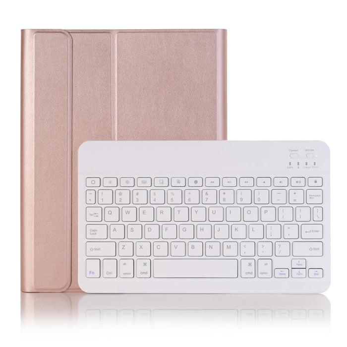 A09B Bluetooth 3.0 Ultra-Thin Abs Detachable Bluetooth Keyboard Leather Tablet Case For Ipad Air / Pro 10.5 Inch 2019 With Pen Slot & Holder