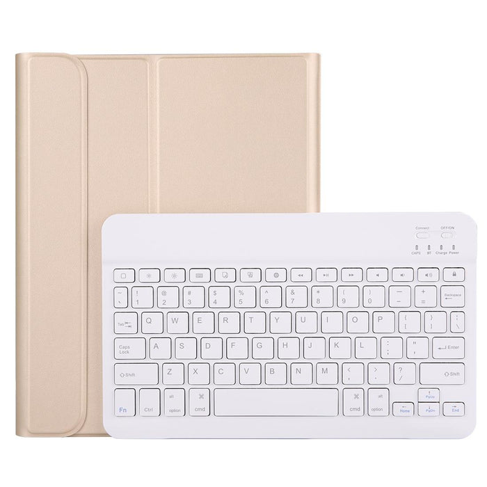 Bluetooth 3.0 Ultra-Thin Abs Detachable Bluetooth Keyboard Leather Tablet Case For Ipad Pro 11 Inch 2018 With Pen Slot & Holder