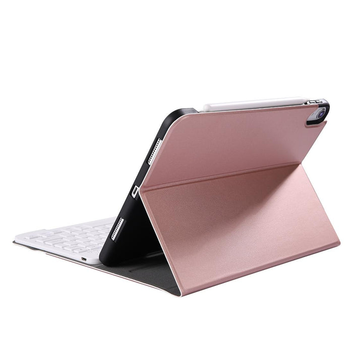 Bluetooth 3.0 Ultra-Thin Abs Detachable Bluetooth Keyboard Leather Tablet Case For Ipad Pro 11 Inch 2018 With Pen Slot & Holder