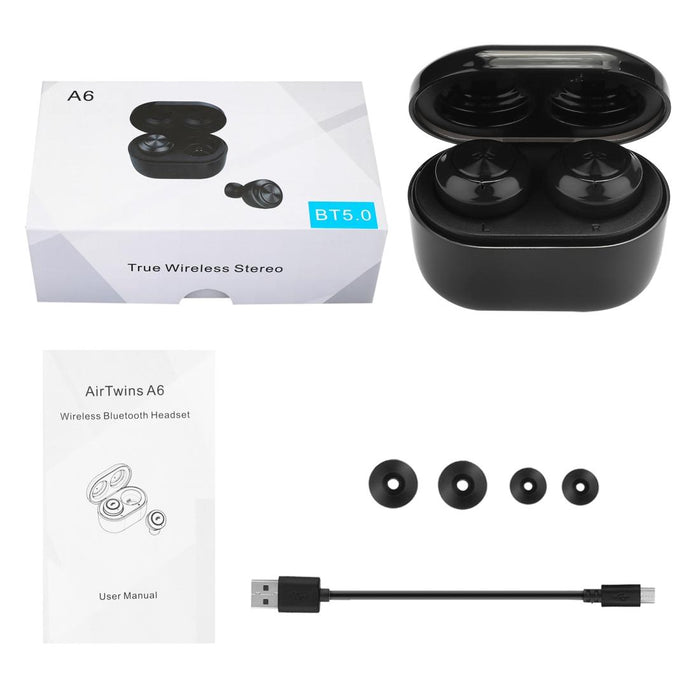 Wireless Bluetooth 5.0 Earphone With Magnetic Charging Box