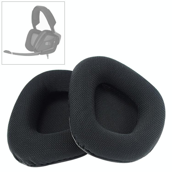 2 Pairs For Corsair Void Rgb Pro Headphone Cushion Mesh Cloth Cover Earmuffs Replacement Earpads