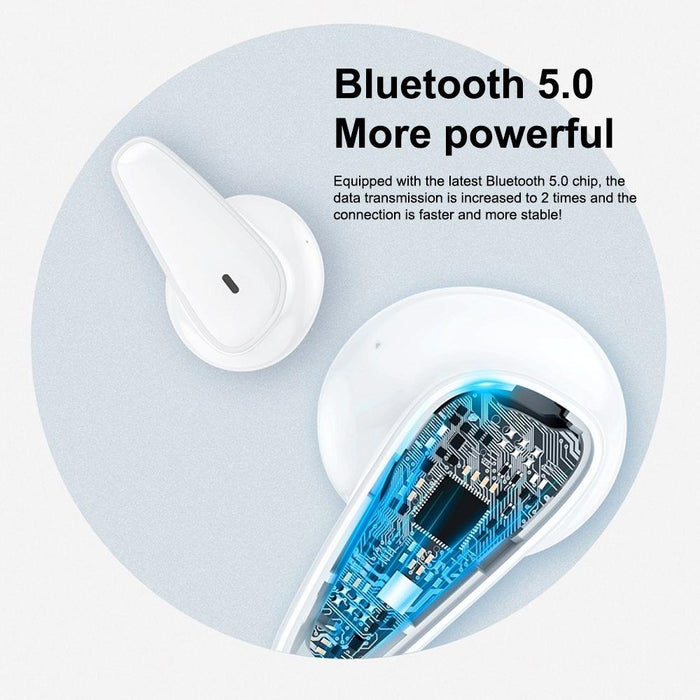 Wk V10 White Deer Series Tws Ipx4 In-Ear Waterproof Bluetooth 5.0 Earphone With Charging Box