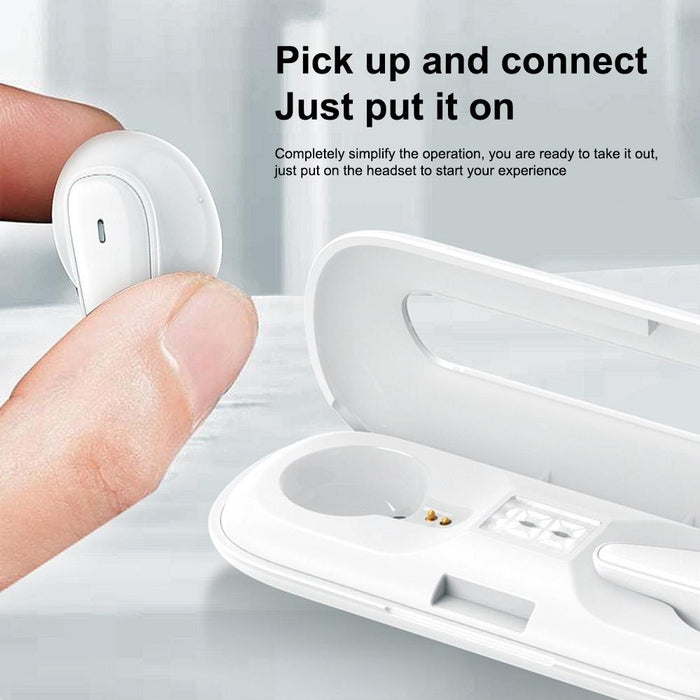 Wk V10 White Deer Series Tws Ipx4 In-Ear Waterproof Bluetooth 5.0 Earphone With Charging Box