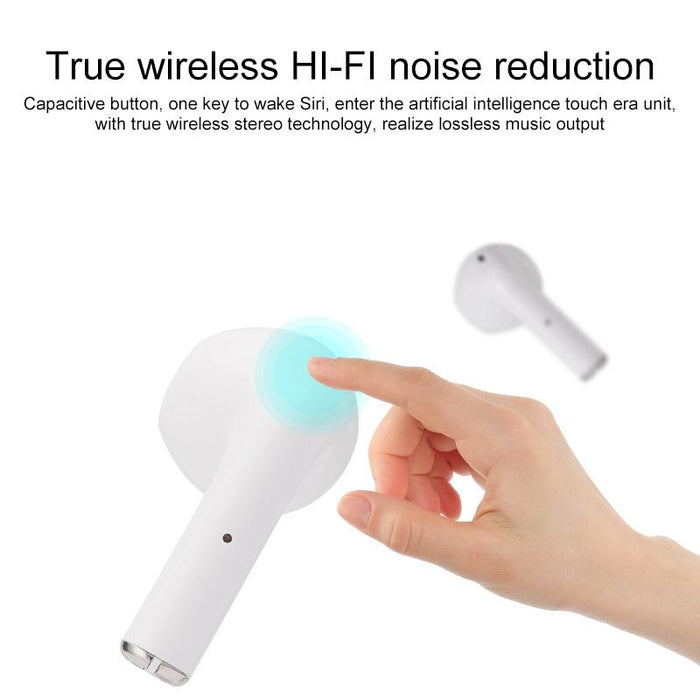 Pro 8 In-Ear Touch Digital Display Tws Mini Wireless Bluetooth Earphone White