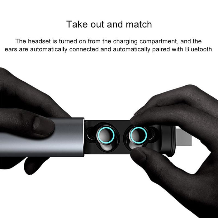 S5 Twins Sports Magnetic Ear-In Tws Bluetooth V5.0 Wireless Earphones