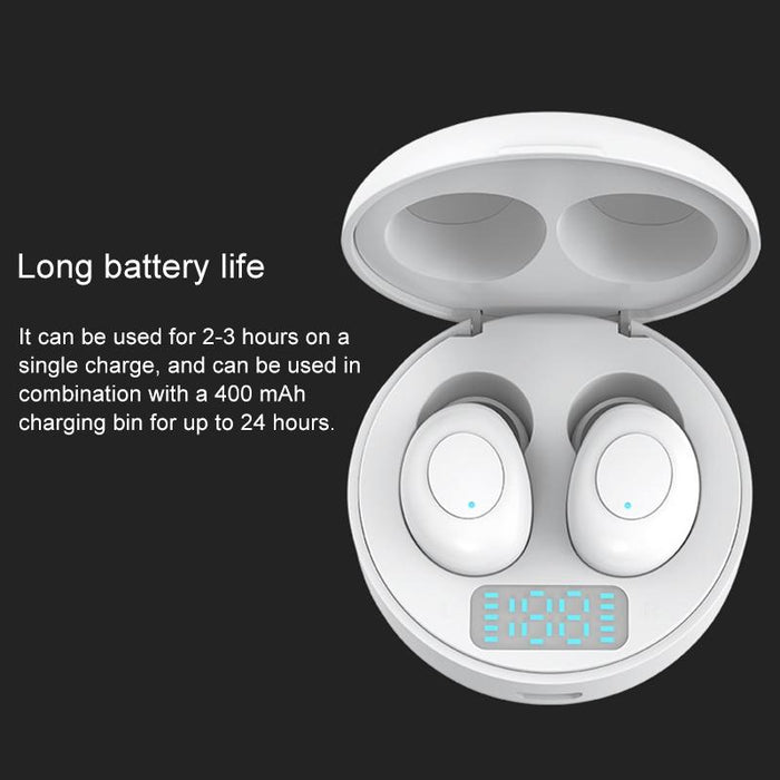 J1 Tws Digital Display Bluetooth V5.0 Wireless Earphones With Led Charging Box