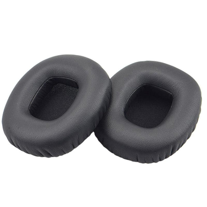 2Pcs For Jbl J55 / J55A / J55I Headphones Imitation Leather & Foam Soft Earphone Protective Cover Earmuffs Black