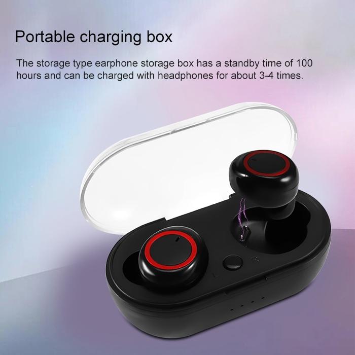 Bth-K08 Tws V5.0 Wireless Stereo Bluetooth Headset With Charging Case