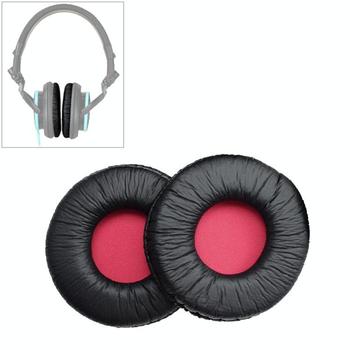 2 Pcs For Sony Mdr-V55 Earphone Cushion Leather Cover Earmuffs Replacement Earpads