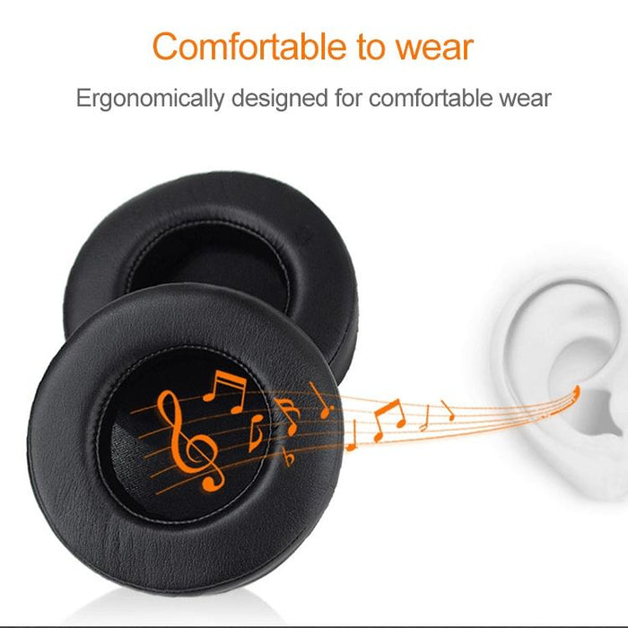 2 Pcs For Razer Thresher Ultimate Earphone Cushion Gel Sponge Cover Earmuffs Replacement Earpads