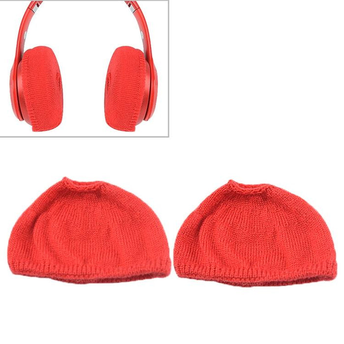 2 Pcs Knitted Headphone Dustproof Protective Case For Beats Solo2 / Solo3