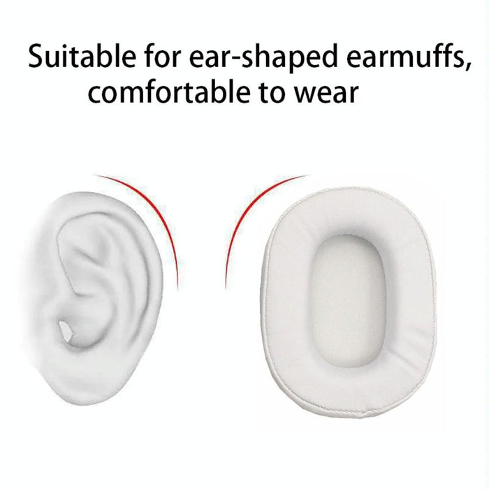 1 Pair Soft Sponge Earmuff Headphone Jacket For Audio-Technica Ath-Msr7 / M50X / M20 / M40 / M40X