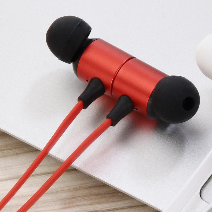 Portable Magnetic Bluetooth Headphones With Tf Card Support