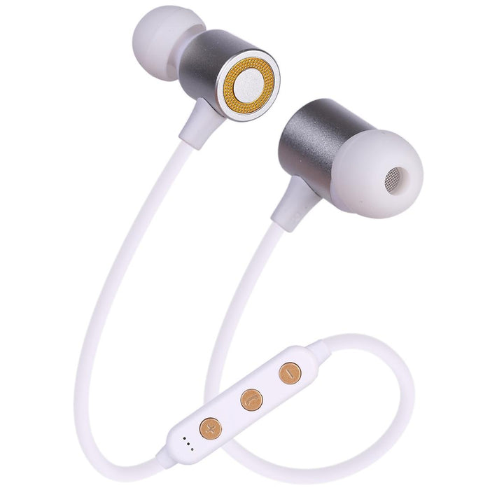 Portable Magnetic Bluetooth Headphones With Tf Card Support