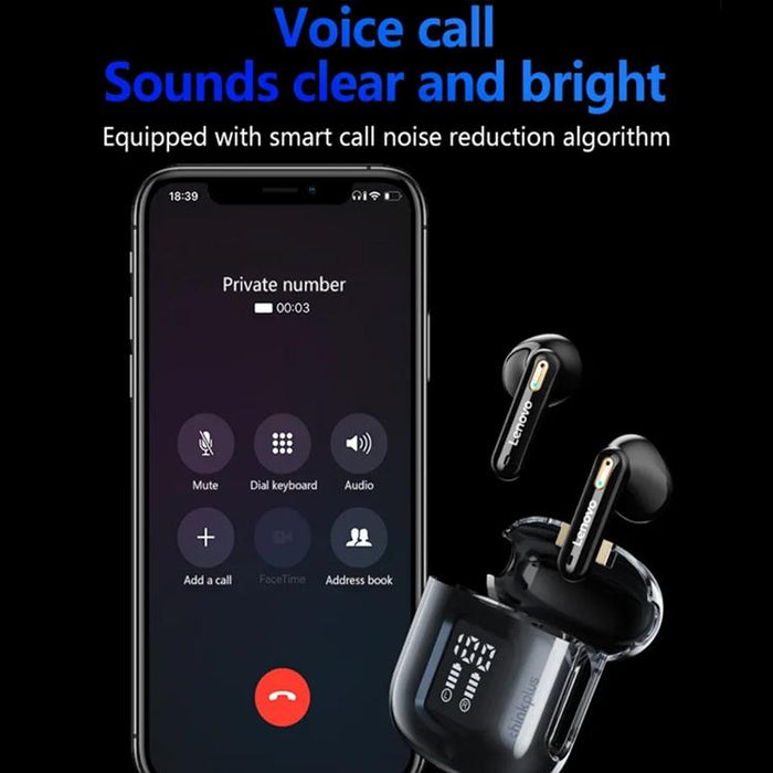 Led Digital Display Hifi Wireless Bluetooth 5.0 Earphone