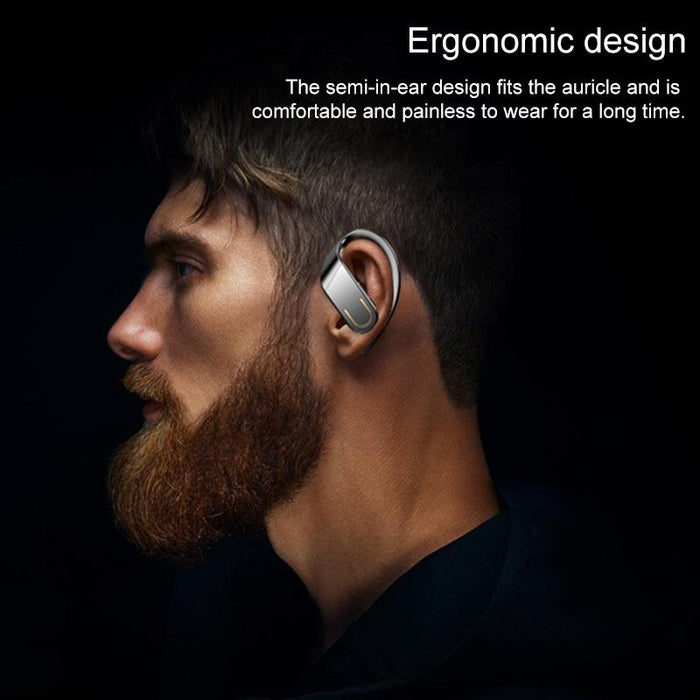 B10 Stereo Ear-Mounted Bluetooth 5.0 Earphone With Magnetic Charging Case & Digital Display