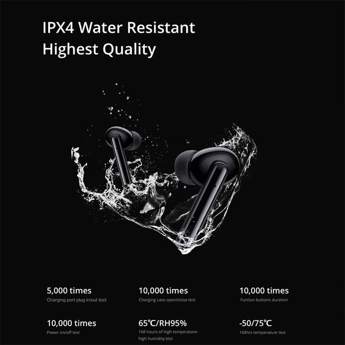 Air Pro Bluetooth 5.0 Ipx4 Waterproof Noise Cancelling Tws True Wireless Stereo Earphone White