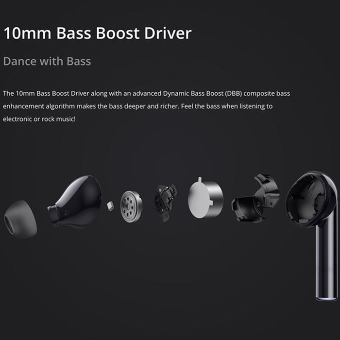 Air Pro Bluetooth 5.0 Ipx4 Waterproof Noise Cancelling Tws True Wireless Stereo Earphone White