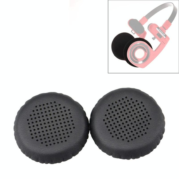 2 Pcs For Koss Pp / Sp Perforated Ventilation Version Protein Leather Cover Headphone Protective Earmuffs