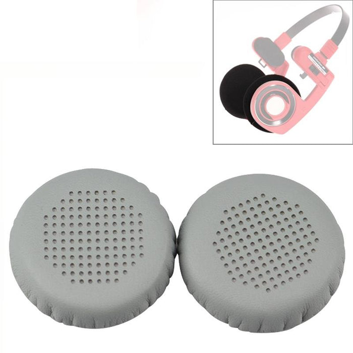 2 Pcs For Koss Pp / Sp Perforated Ventilation Version Protein Leather Cover Headphone Protective Earmuffs