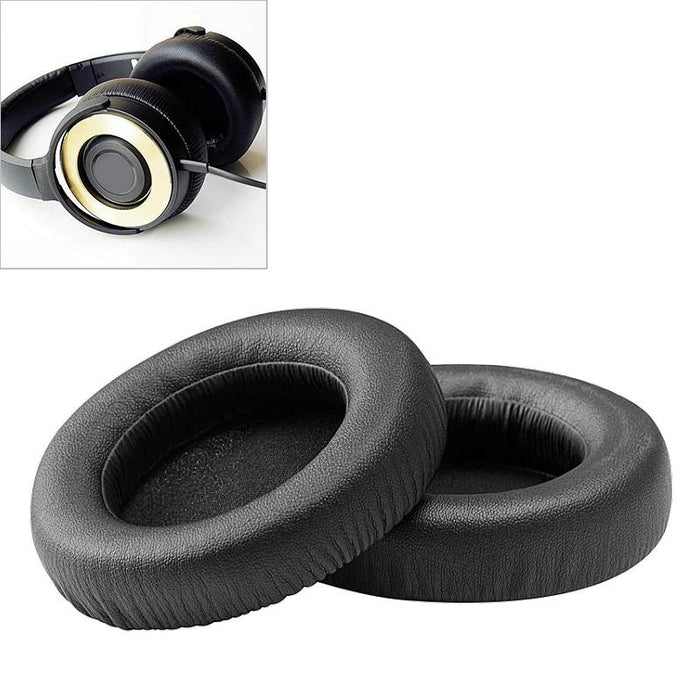 2 Pcs For Ath Ws550 Imitation Leather & Sponge Headphone Protective Cover Earmuffs