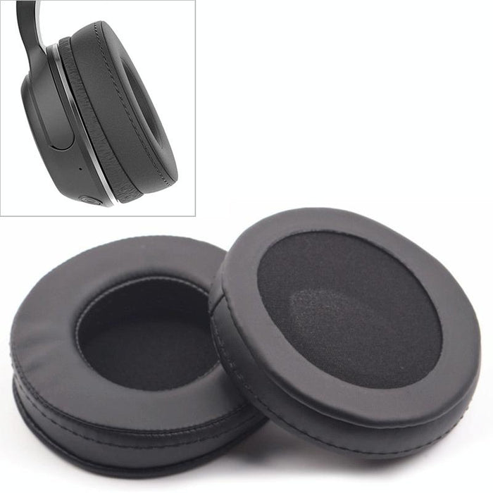 2 Pcs For Skullcandy / Hesh 2.0 Hesh Thickened Earphone Cushion Cover Earmuffs Replacement Earpads With Mesh Black