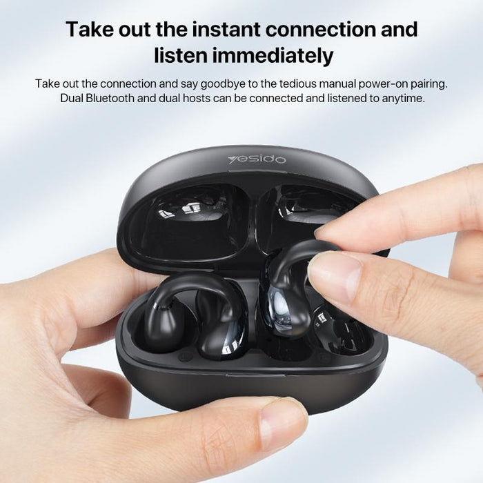 Ysp14 Air Conduction Bluetooth 5.3 Wireless Ear Clip Earphone