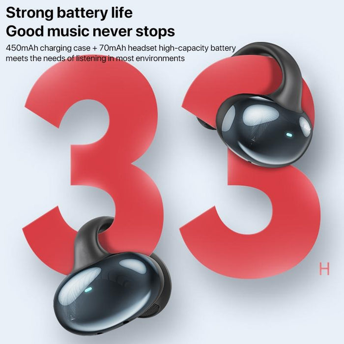 Ysp14 Air Conduction Bluetooth 5.3 Wireless Ear Clip Earphone