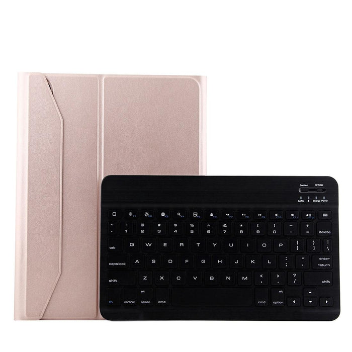 Detachable Bluetooth 3.0 Abs Brushed Texture Keyboard & Lambskin Texture Leather Tablet Case For Ipad Pro 11 Inch 2018 With Three-Gear Adjustment / Magnetic / Sleep Function