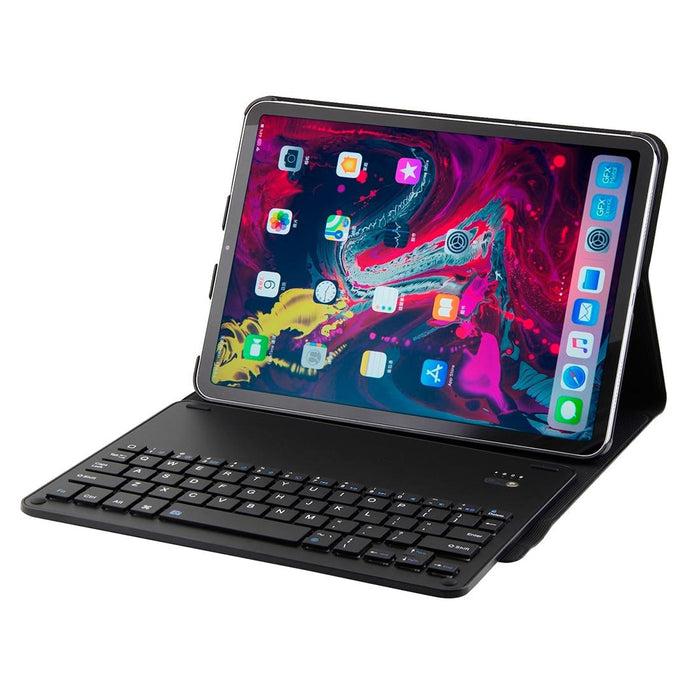 Detachable Bluetooth 3.0 Aluminum Alloy Keyboard & Lambskin Texture Leather Tablet Case For Ipad Pro 11 Inch 2018 With Three-Gear Adjustment / Magnetic / Sleep Function