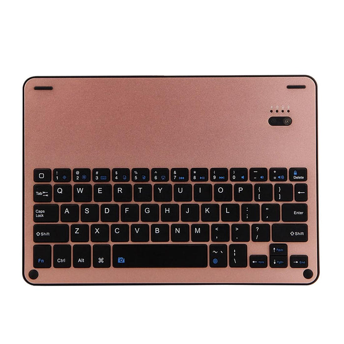 Detachable Bluetooth 3.0 Aluminum Alloy Keyboard & Lambskin Texture Leather Tablet Case For Ipad Pro 11 Inch 2018 With Three-Gear Adjustment / Magnetic / Sleep Function