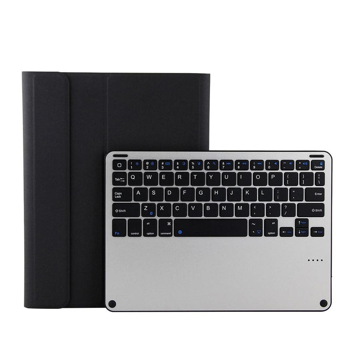 Detachable Bluetooth 3.0 Aluminum Alloy Keyboard & Imitation Cloth Texture Leather Tablet Case For Ipad Air / Air 2 / Ipad Pro 9.7 Inch With Sleep / Water Repellent Function