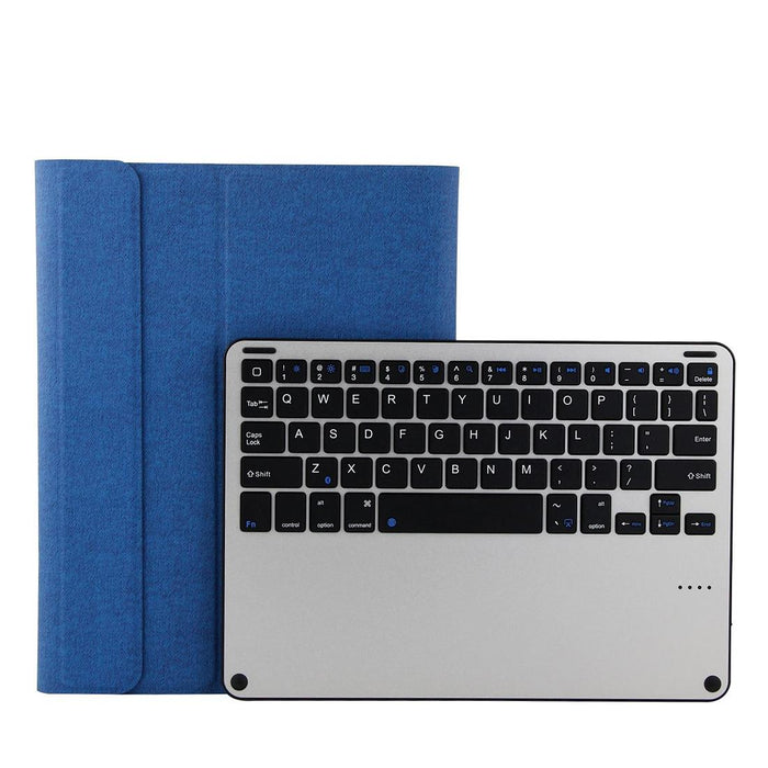 Detachable Bluetooth 3.0 Aluminum Alloy Keyboard & Imitation Cloth Texture Leather Tablet Case For Ipad Air / Air 2 / Ipad Pro 9.7 Inch With Sleep / Water Repellent Function