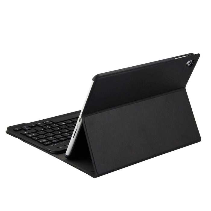 Ft-1030 Bluetooth 3.0 Abs Brushed Texture Keyboard & Skin Texture Leather Tablet Case For Ipad Air / Air 2 / Ipad Pro 9.7 Inch With Three-Gear Angle Adjustment / Magnetic / Sleep Function