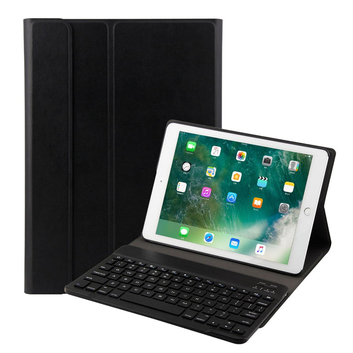 Ft-1030 Bluetooth 3.0 Abs Brushed Texture Keyboard & Skin Texture Leather Tablet Case For Ipad Air / Air 2 / Ipad Pro 9.7 Inch With Three-Gear Angle Adjustment / Magnetic / Sleep Function