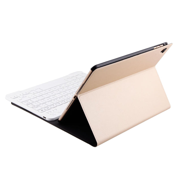 Ft-1030 Bluetooth 3.0 Abs Brushed Texture Keyboard & Skin Texture Leather Tablet Case For Ipad Air / Air 2 / Ipad Pro 9.7 Inch With Three-Gear Angle Adjustment / Magnetic / Sleep Function