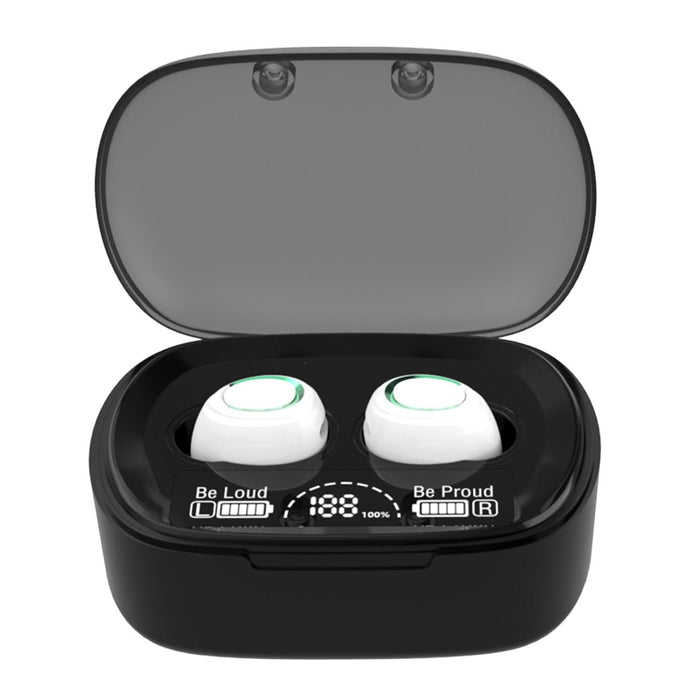 Md06 Mini In-Ear Tws Wireless Touch Digital Display Bluetooth Earphone