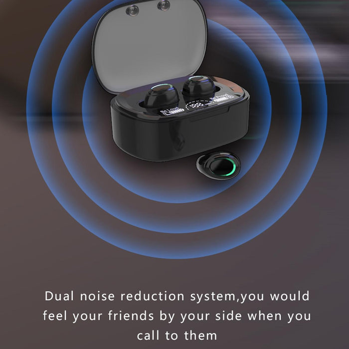 Md06 Mini In-Ear Tws Wireless Touch Digital Display Bluetooth Earphone