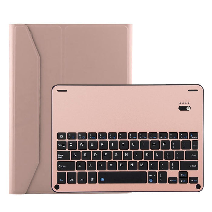 Detachable Bluetooth 3.0 Aluminum Alloy Keyboard & Lambskin Texture Leather Tablet Case For Ipad Air / Air 2 / Ipad Pro 9.7 Inch With Water Repellent / Three-Gear Angle Adjustment / Magnetic / Sleep Function